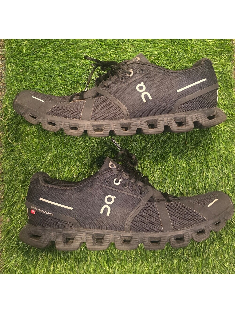 On Cloud 5 Cloudtec Running Trail Shoes Speed Lace Black 59.97986 Mens Size 9.5